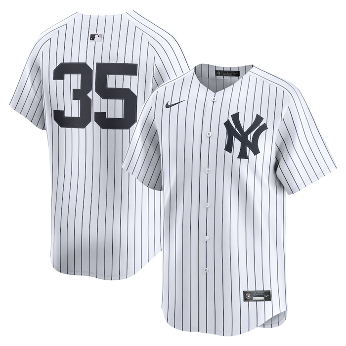 Camiseta Beisbol Hombre New York Yankees Cody Bellinger Alterno Limited Blanco1
